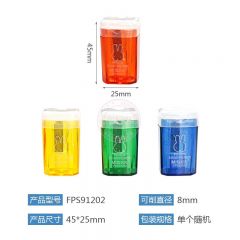 晨光 FPS91202 文具米菲垃圾桶造型卷笔刀迷你转笔刀 单个颜色随机 个