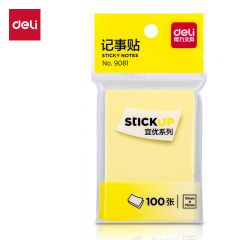 得力 9081 记事贴便签纸便利贴 76ｘ51mm 混色