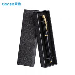 天色 中性笔 黑色 TS-1214 盒