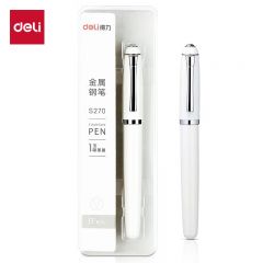 得力 钢笔(白) S270 (1支/盒)