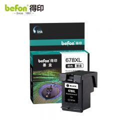 得印 678墨盒 黑色 惠普HP678墨盒 适用惠普HP Deskjet4518 3548打印机 支
