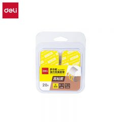 得力 透明 双面胶 33607  包