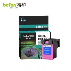 得印 818墨盒 彩色 惠普HP818墨盒 适用惠普F2418 F2488  打印机 支