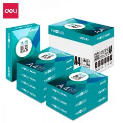 得力Z7503木尚A4复印纸70g  8包/箱