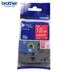 兄弟 标签机色带12mm红底白字 TZE-435（支）