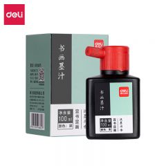 得力 书画墨汁 75511 100ml/瓶