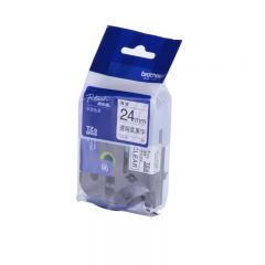 兄弟 标签机色带24mm透明底黑字 TZE-151(个)