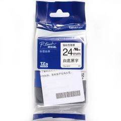 兄弟 标签机色带24mm白底黑字TZe-S251 (支)