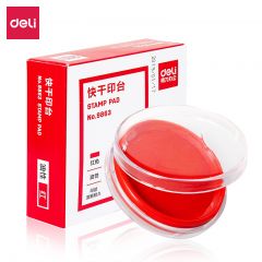 得力 印台 红色9863（只）