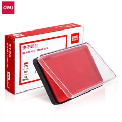 得力 印台 9864ES (红) 只