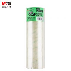 晨光（M&G）普惠普透不易断裂封箱胶带打包胶带 48mm*60y AJD95783 一筒6卷装