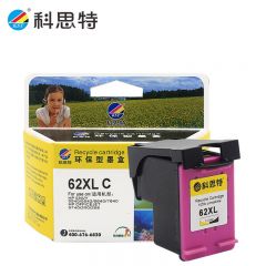 科思特（KST） 62XL 彩色墨盒 适用惠普 5540/5542/5640/7640 Officejet 200/250/258/5740 专业版