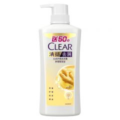 清扬(CLEAR) 去屑头皮护理洗发露养根韧发型450g