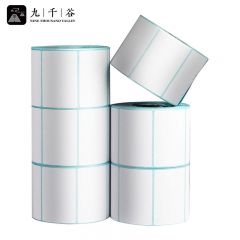 九千谷 热敏标签纸 不干胶打印纸 100*150mm（500张*2卷）组