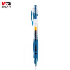 晨光 （M&G）文具GP1008按动中性笔0.5mm按压式商务办公签字笔水笔考试刷题走珠笔 墨蓝色