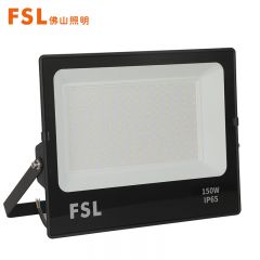 佛山照明（FSL）LED投光灯路灯工地灯IP65户外防水射灯室外照明灯铝材抗浪涌150w白光 13500ml流明
