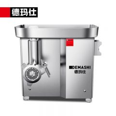德玛仕（DEMASHI） JR-12F绞肉机商用电动大功率绞馅搅肉灌肠机碎肉打肉料理机肉丝肉沫机 【304不锈钢机身】
