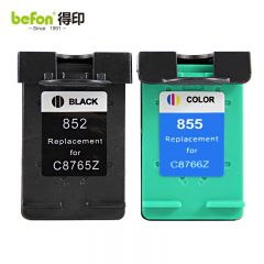 得印（befon） HP-852/H-855墨盒黑彩套装大容量适用HP2358/6848/6548/5740/5748/6520/6540/9808/9868打印机