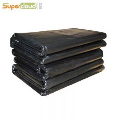 舒蔻(Supercloud) 垃圾袋平口 40*50cm*50只 2丝 黑色