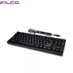 斐尔可（FILCO） 87键忍者圣手二代机械键盘 侧刻有线cherry樱桃轴游戏键盘办公键盘电脑键盘 黑色 青轴