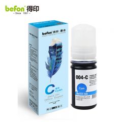得印（befon） 004系列墨仓式蓝色墨水适用爱普生EPSON/L1118/1119/3108/3118/3119/3158/5198打印机