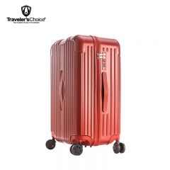旅选（Traveler'sChoice） TC-LX80188旅选青春运动条纹拉杆箱30寸大红色