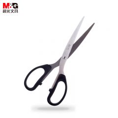 晨光（M&G） 文具210mm办公家用生活剪刀 大号手工剪纸刀 办公用品 黑色单把装ASSN2261A