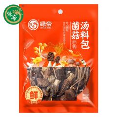 绿帝(GREEN KING) 菌菇汤料包70g袋 纯菌菇炖鸡汤煲汤料火锅南北干货食材