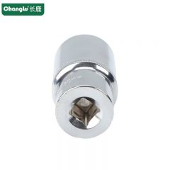 长鹿 ChangLu 12.5mm系列镜面加长6角公制套筒(Cr-V) 201318 18mm