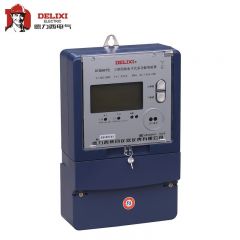 德力西电气  三相三线电子式多功能电能表；DSSD607 3×100V 3×1.5（6）A*