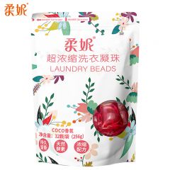 柔妮 浓缩洗衣凝珠持久留香 coco香8g*32粒袋装
