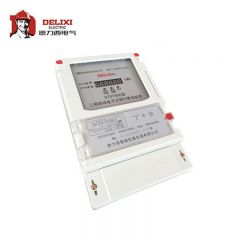 德力西电气 三相四线预付费电能表DTSY606 3×220/380V 5(20)A外置断电带485