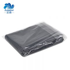 兰诗（LAUTEE） 加厚加大平口黑色大垃圾袋酒店环卫物业 60*80cm（50个）/包 DA4002