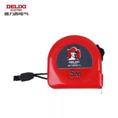 德力西电气（DELIXI ELECTRIC）自锁钢卷尺 伸缩尺子测量尺 高精度耐摔加厚测量工具 7.5m*25mm
