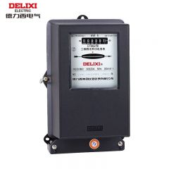 德力西电气 三相三线有功电度表DS862 3X100V 3X1.5（6）A*