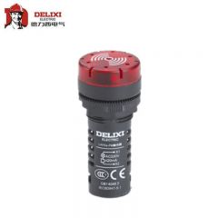 德力西电气（DELIXI ELECTRIC） 蜂鸣器LAY5s-FM 断续闪烁式 AC.DC 12V 红（蜂鸣器）