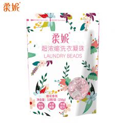 柔妮 浓缩洗衣凝珠持久留香 樱花香氛8g*32粒袋装