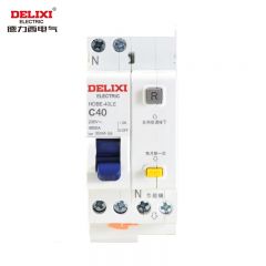 德力西电气  HDBE-40LE 1P N C型 40A  微型断路器空气开关漏电保护器  HDBE40LEC40
