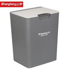 上亨(shangheng)  智能垃圾桶16L灰白色【充电款·全方位智能感应】SHZH-LXT03