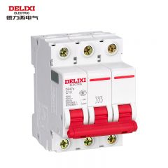 德力西电气（DELIXI ELECTRIC） 空气开关 小型断路器 DZ47s C型 3P 10A ；DZ47SN3C10