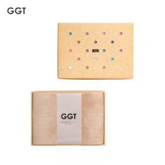 GGT 日本雪花绒浴巾礼盒加大加厚款送礼成人大浴巾速干男女洗澡巾浴巾礼盒装浅咖80*160cm