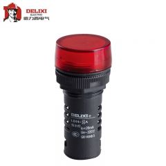 德力西电气  指示灯信号灯警示灯 LD11-22A AC.DC 24V 红色