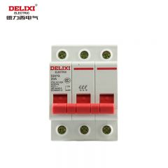 德力西电气（DELIXI ELECTRIC） DZ47G-3P 20A 隔离开关 DZ47G320