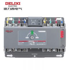 德力西电气 双电源自动转换开关 CDQ3HA-100F/4P 100A 整体式