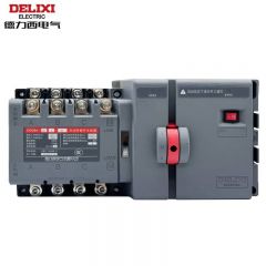 德力西电气 双电源自动转换开关 CDQ0s-80/4-63 63A CDQ0S0800634