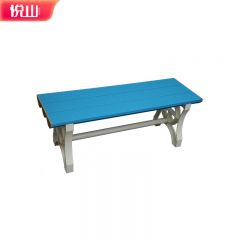 悦山 塑料长条凳浴室凳子泳池换衣凳浅蓝色1.8米 1800*400*450mm 张