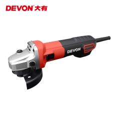 大有（Devon）新一代智能无刷1300W大功率电动角磨机2838手持式小型角磨机电动多功能抛光打磨电动工具 125mm侧开关