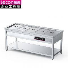 乐创（lecon） 商用保温售饭台焊接一体立柜式 LC-J-APSCT05