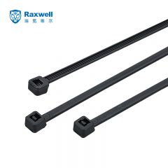 瑞氪维尔（Raxwell） 自锁式尼龙扎带 理线带 10*500 黑色多功能捆线带100根/包 RECT0013
