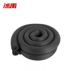 冰禹 BYX-08 橡塑保温管套 空调太阳能水管防冻棉套 内φ50mm*厚15mm 1.7m 卷